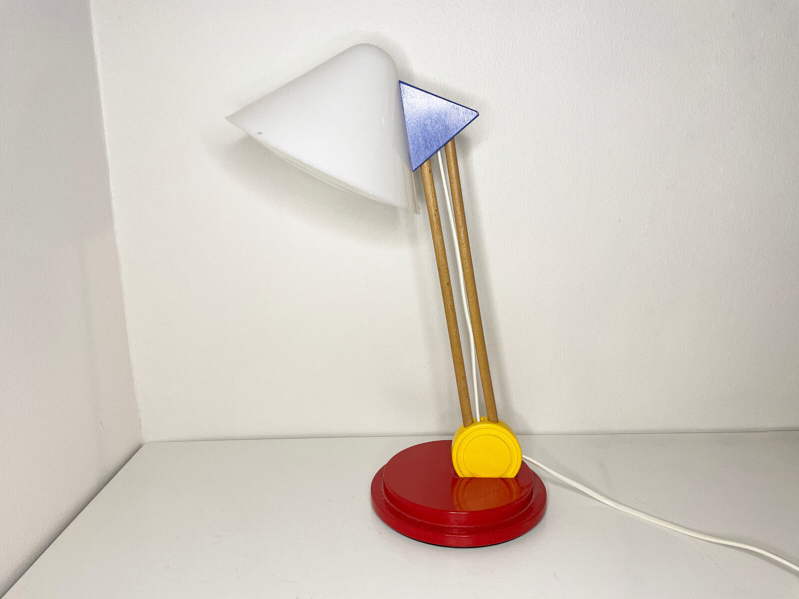 Ettore Sottsass Memphis style desk lamp for IKEA vintage scandinavian italian