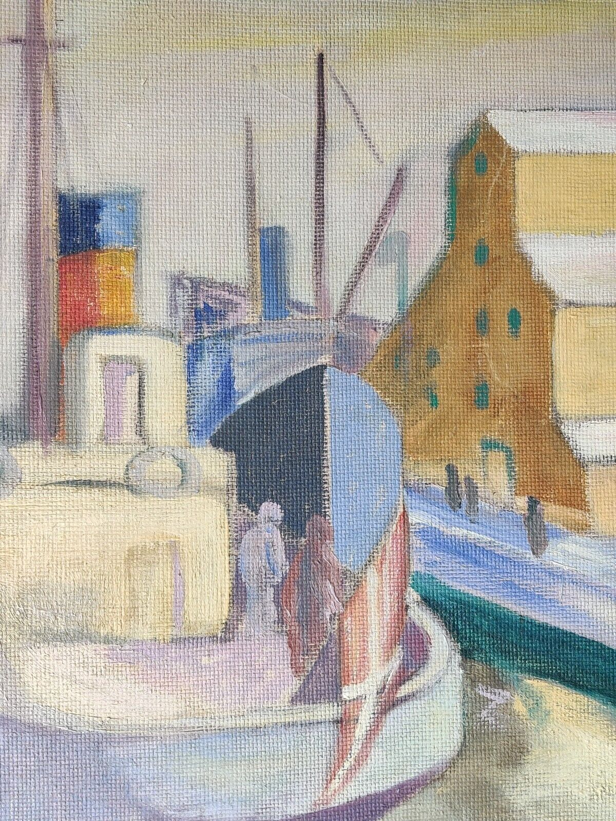 HARBOR original oil painting