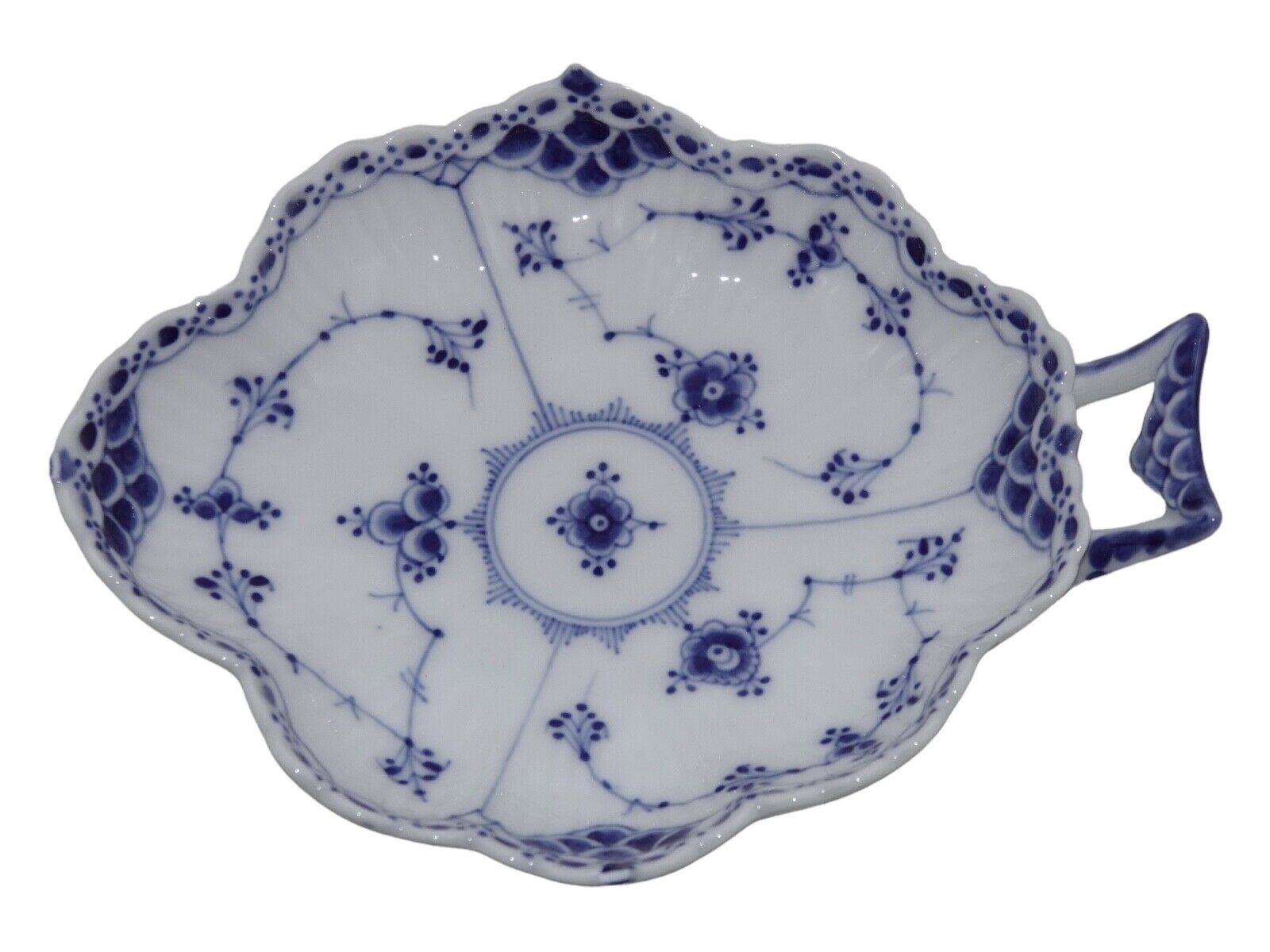 Royal Copenhagen Blue Fluted Half Lace Tray