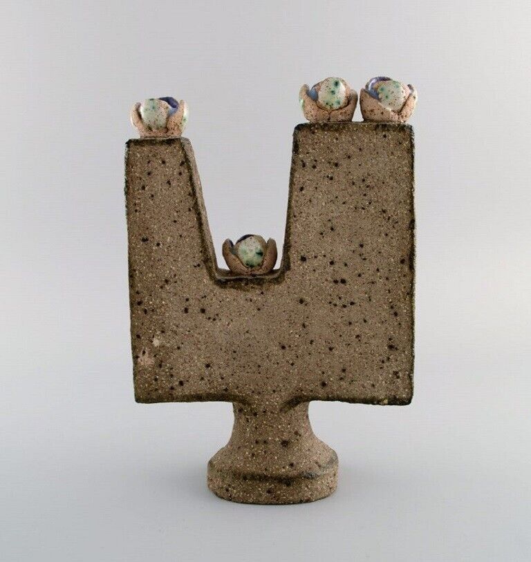 Thomas Hellström (1924–2006) for Nittsjö Unique sculpture in stoneware