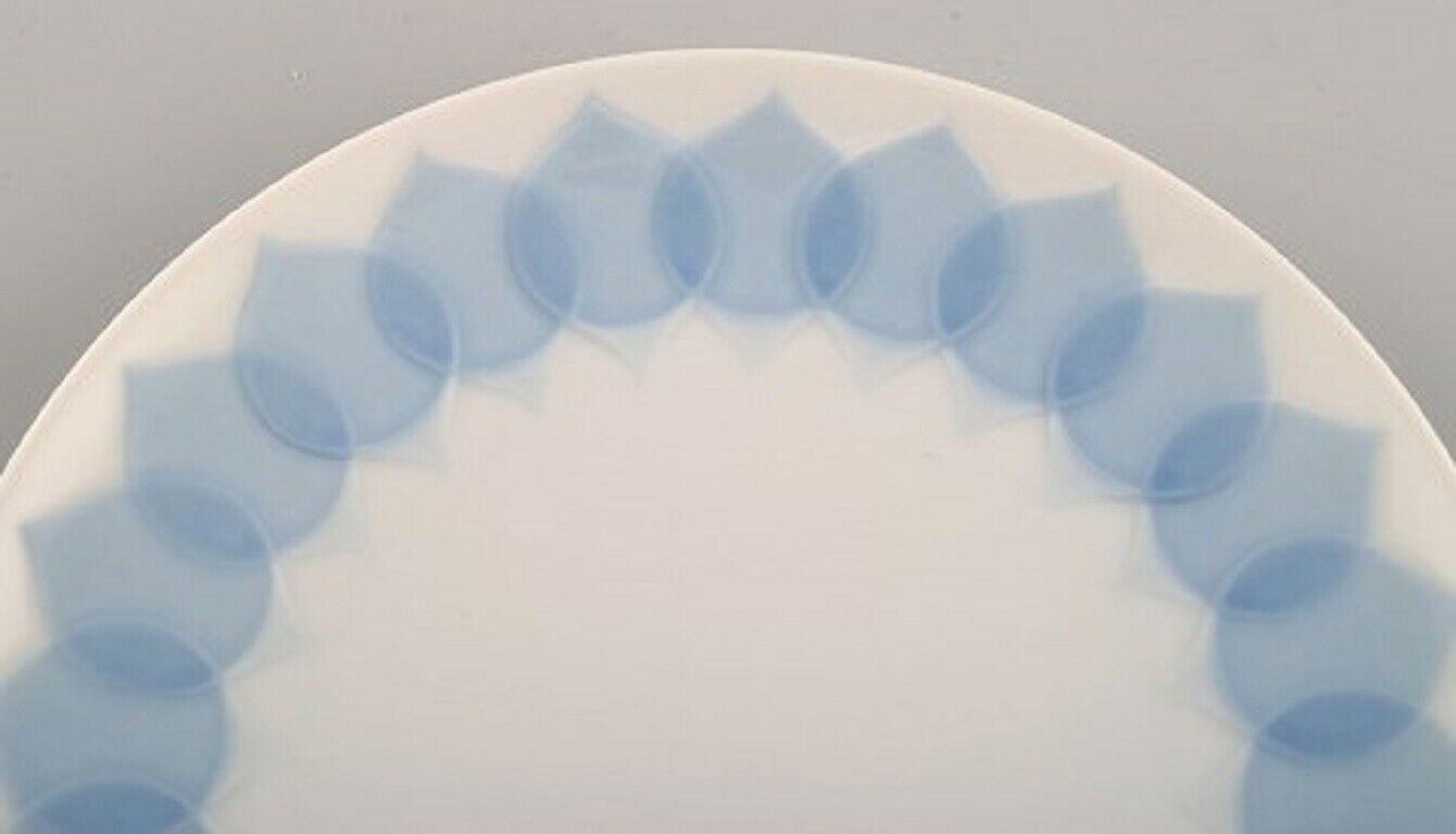 Bjørn Wiinblad for Rosenthal Twelve Lotus porcelain salad plates 1980's