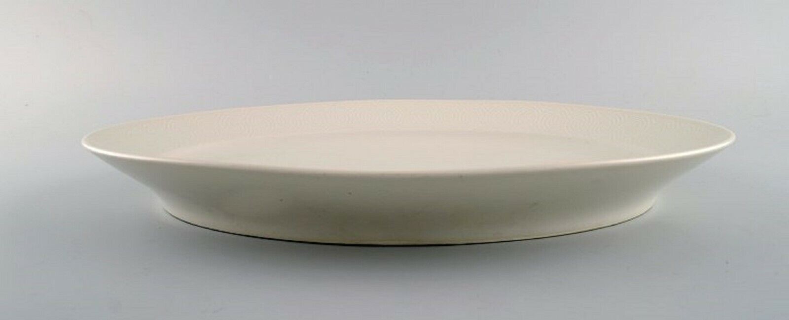 Royal Copenhagen Salto Service White Large oval serving dish