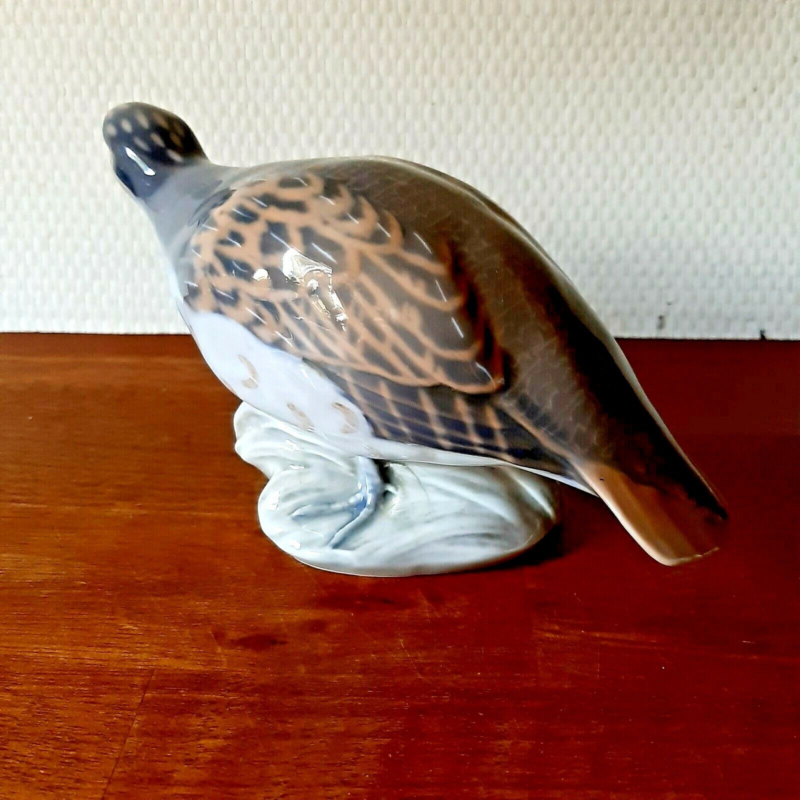 PARTRIDGE by Peter Herold for Royal Copenhagen 1980-84  # 2261 Fact 1