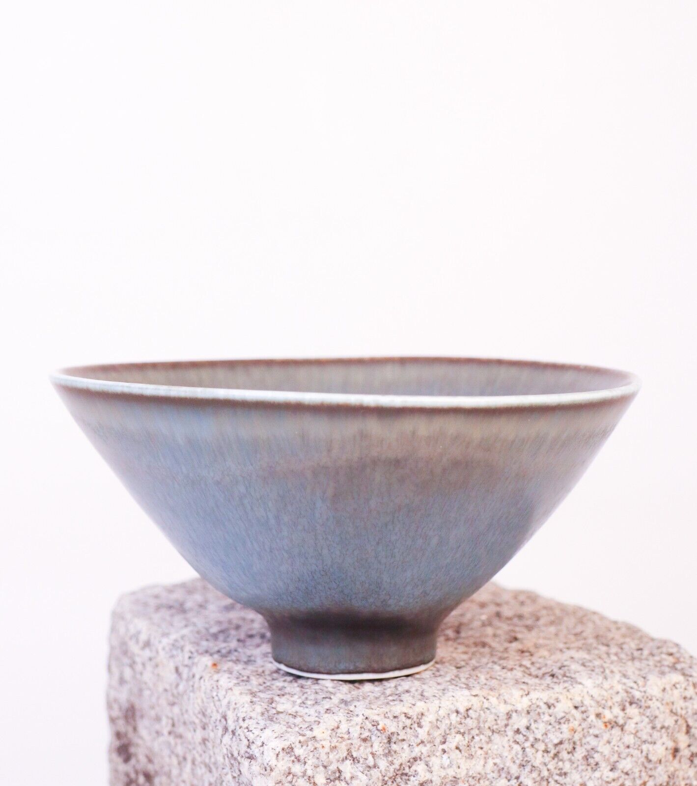 Blue Ceramic Bowl - Carl-Harry Stålhane - Rörstrand - Mid 20th Century