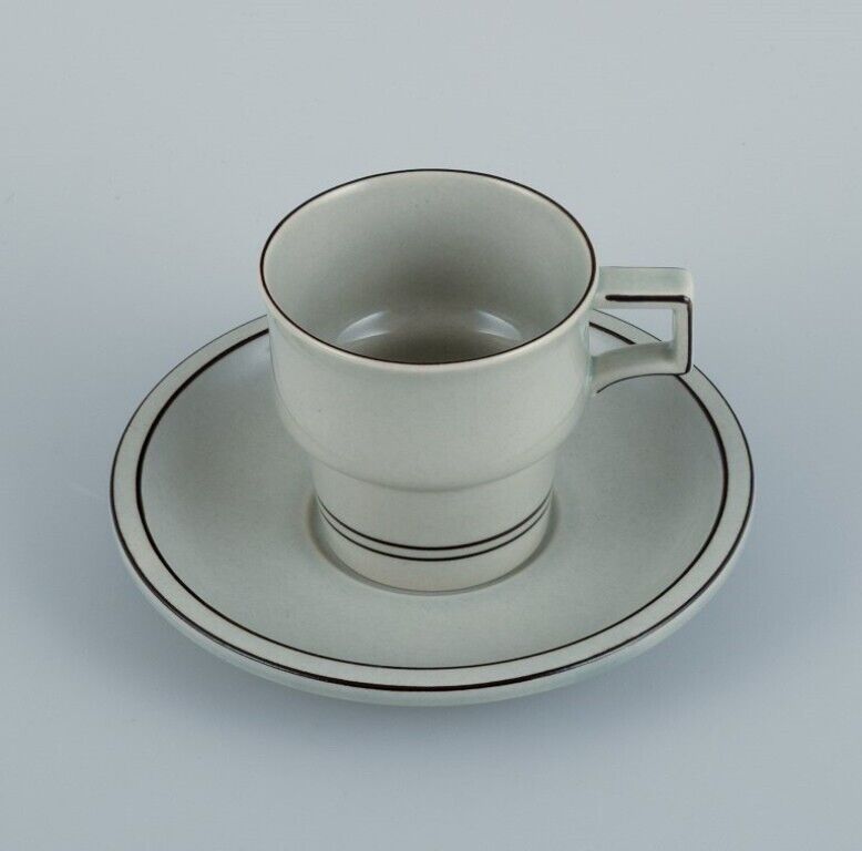 Jens Harald Quistgaard for Bing  Grøndahl Colombia 4 coffee cups with saucers