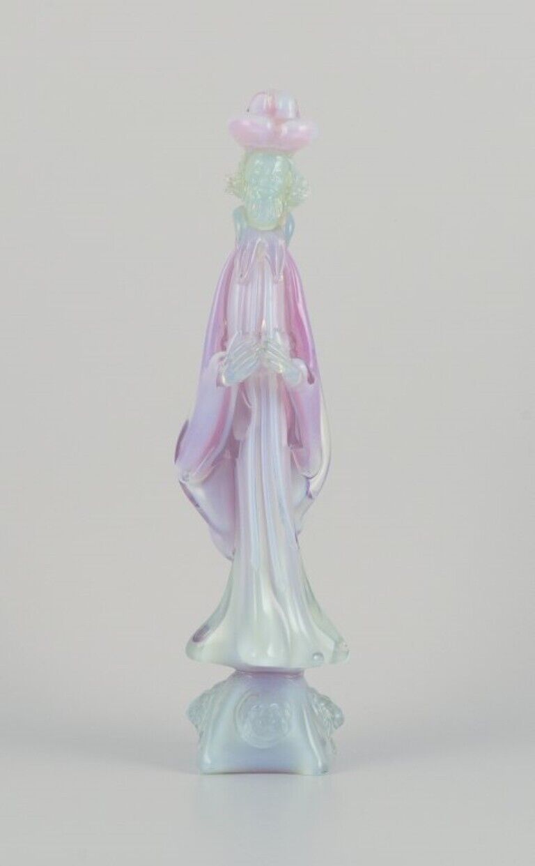 Murano Italy Large sculpture in art glass A religious official