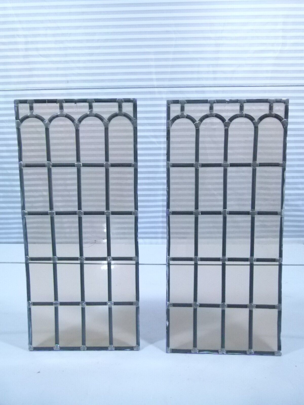 Lead glass window 699 cm x 317 cm