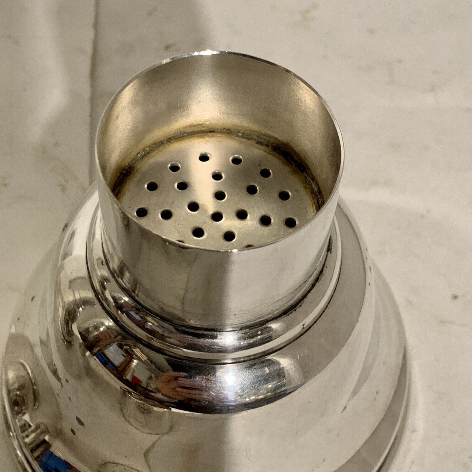 Older silverplated cocktail shaker 