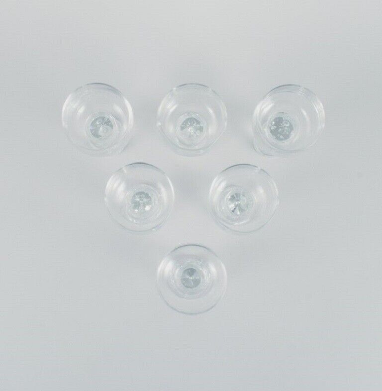 Design Timo Sarpaneva for Iittala Nuutajärvi Vintage Archipelago liqueur Glasses