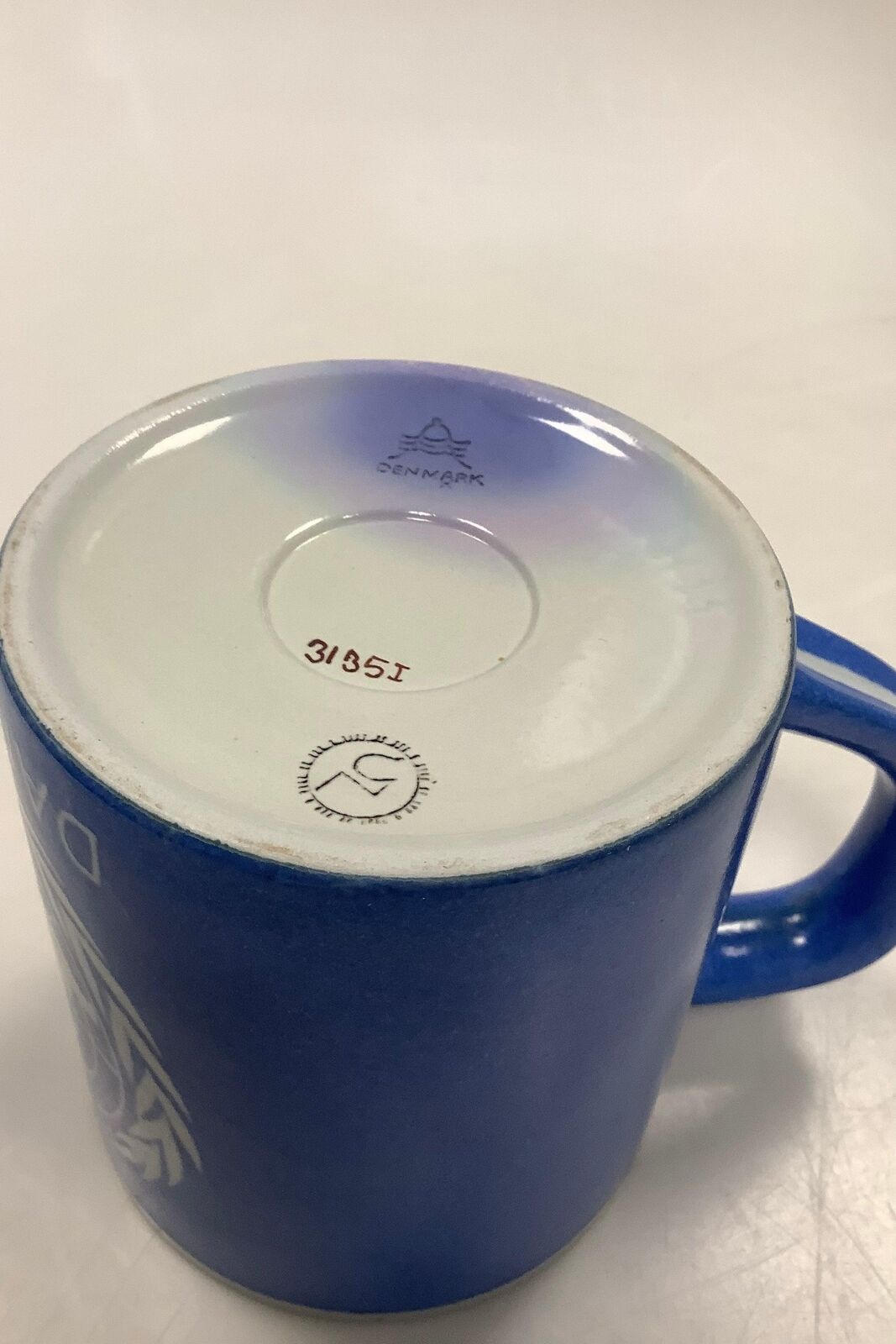 Royal Copenhagen Aluminia Dancon VI Cyprus Mug