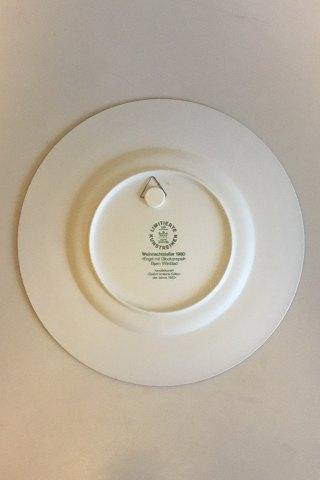 Bjorn Wiinblad Rosenthal Christmas Plate from 1980