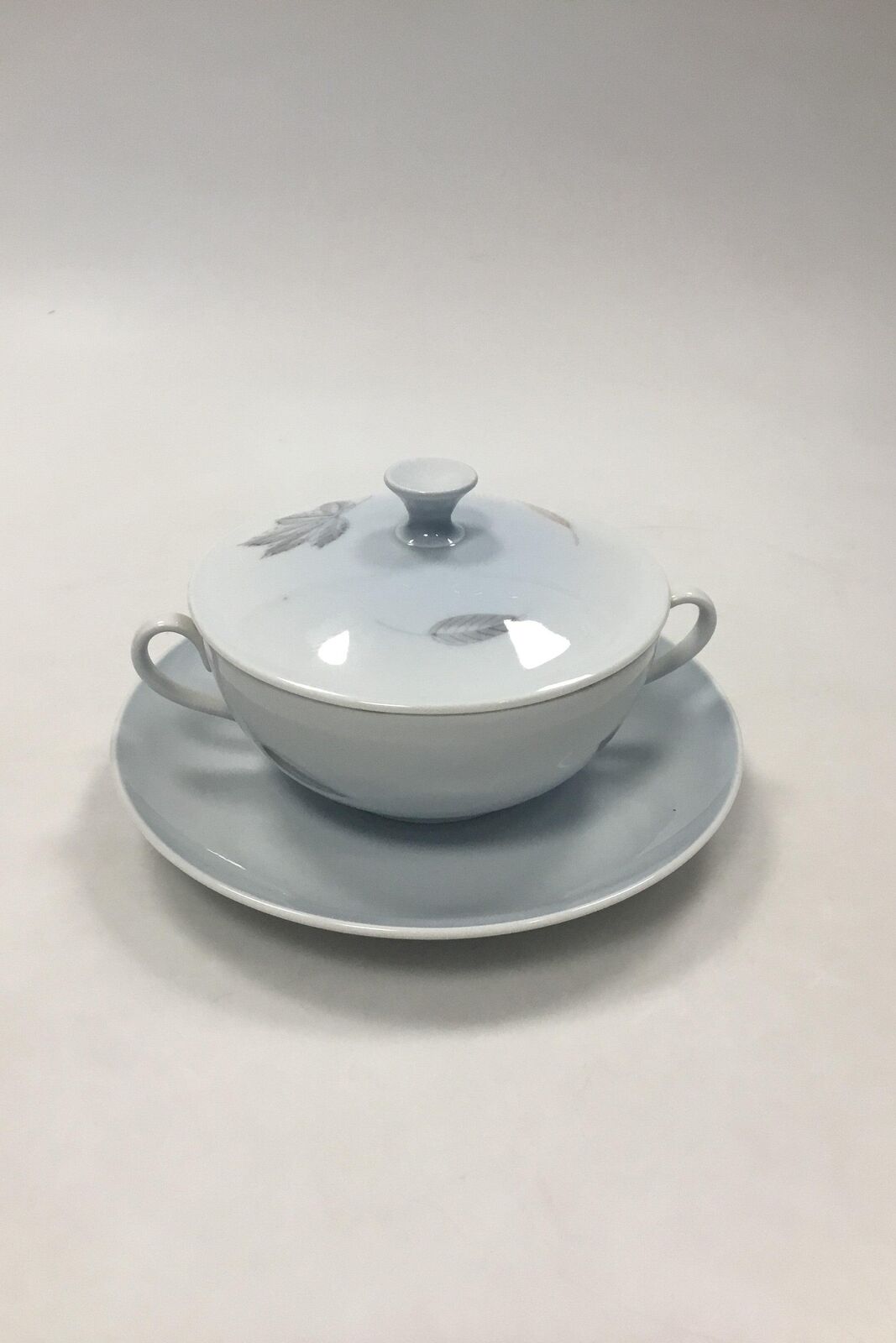 Bing and Grondahl Falling Leaves Bouillon Cup with saucer No 247