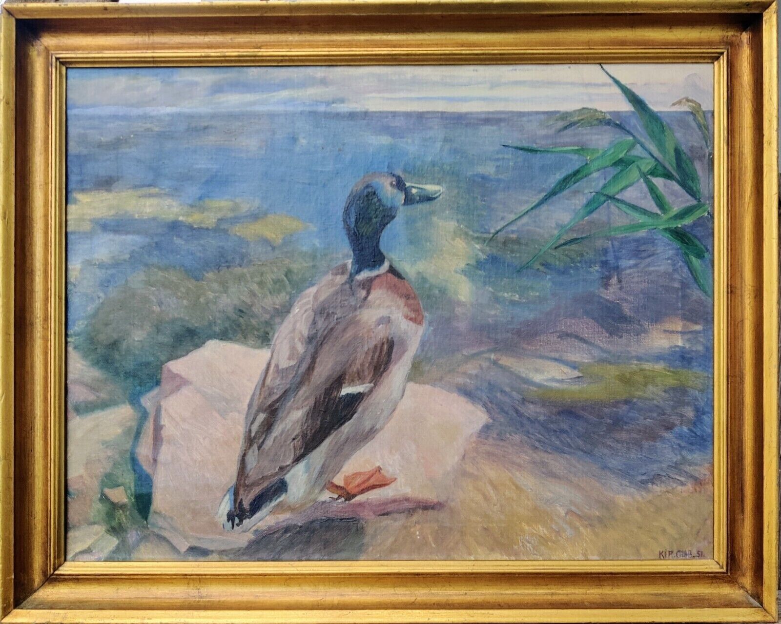 Kip Glob Agnet (1899-1954): Erpel Dated 1951