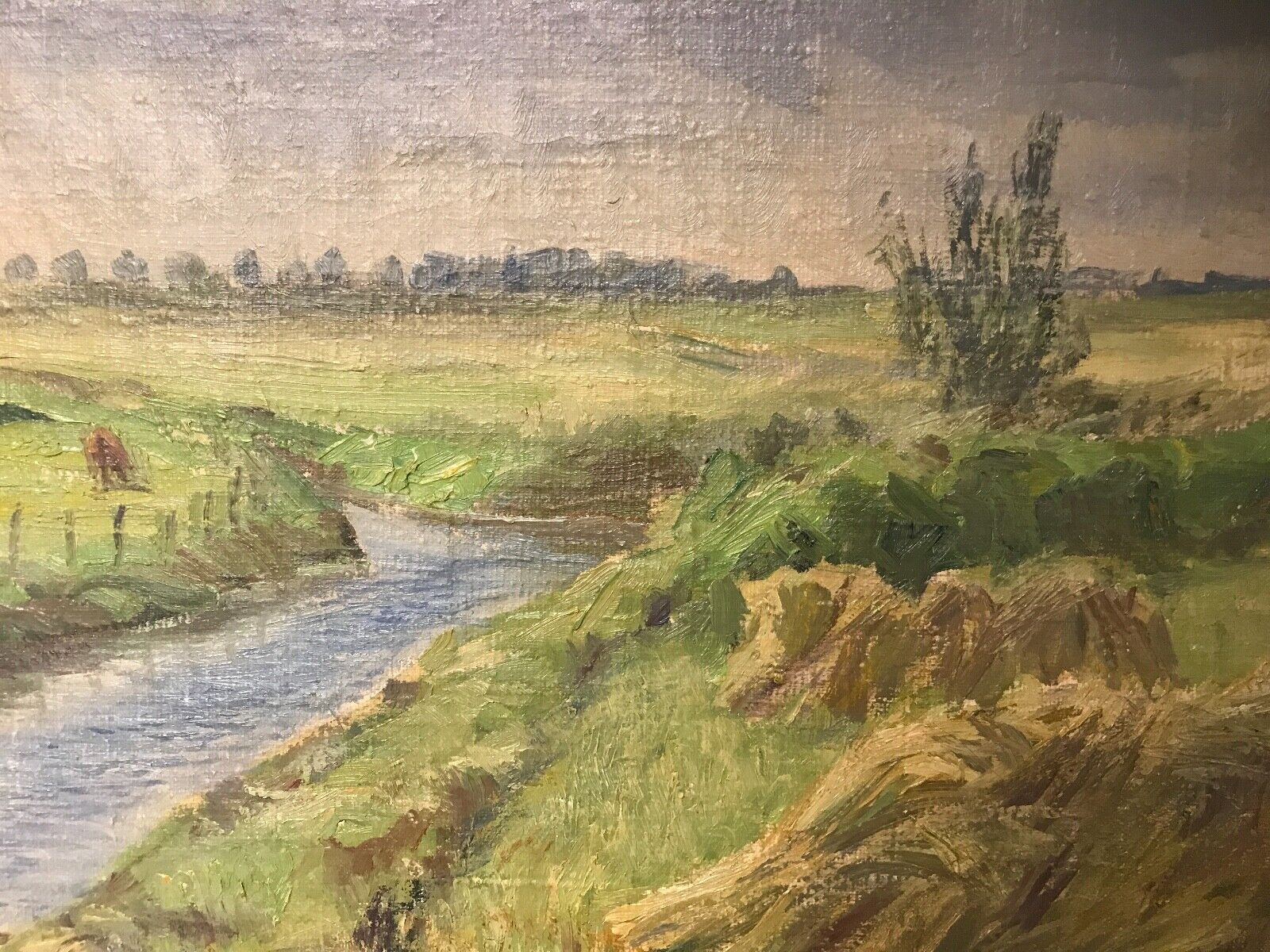 Søren Michael Bang-Sørensen (1884-1961): SUMMER PASTURE Original oil painting