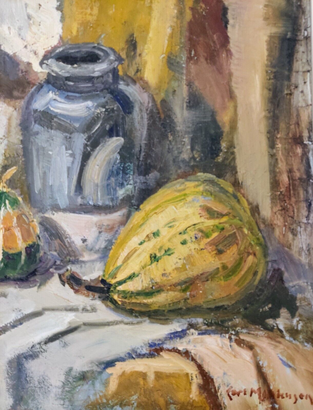 Carl Markusen: STILL LIFE WITH CALABASH