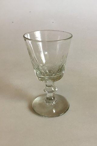 Holmegaard Danish glass Wellington Sweet Wine Glass