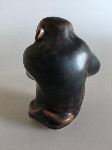 Royal Copenhagen Stoneware Gorilla Figurine No 20187