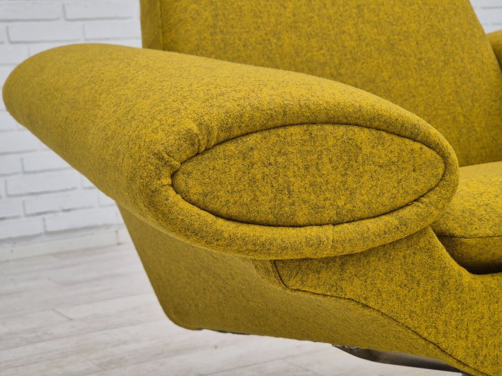 1960s Danish design by Johannes Andersen completely reupholstered armchair