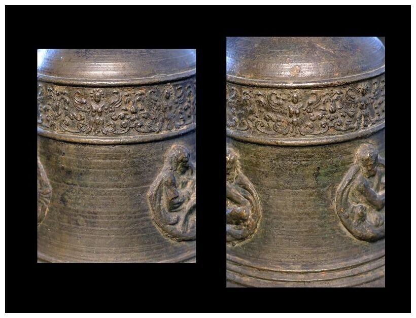 *SC*RARE HEAVY BRONZE BELL EUROPEAN PROBABLY FLEMISH 16TH CENTURY!