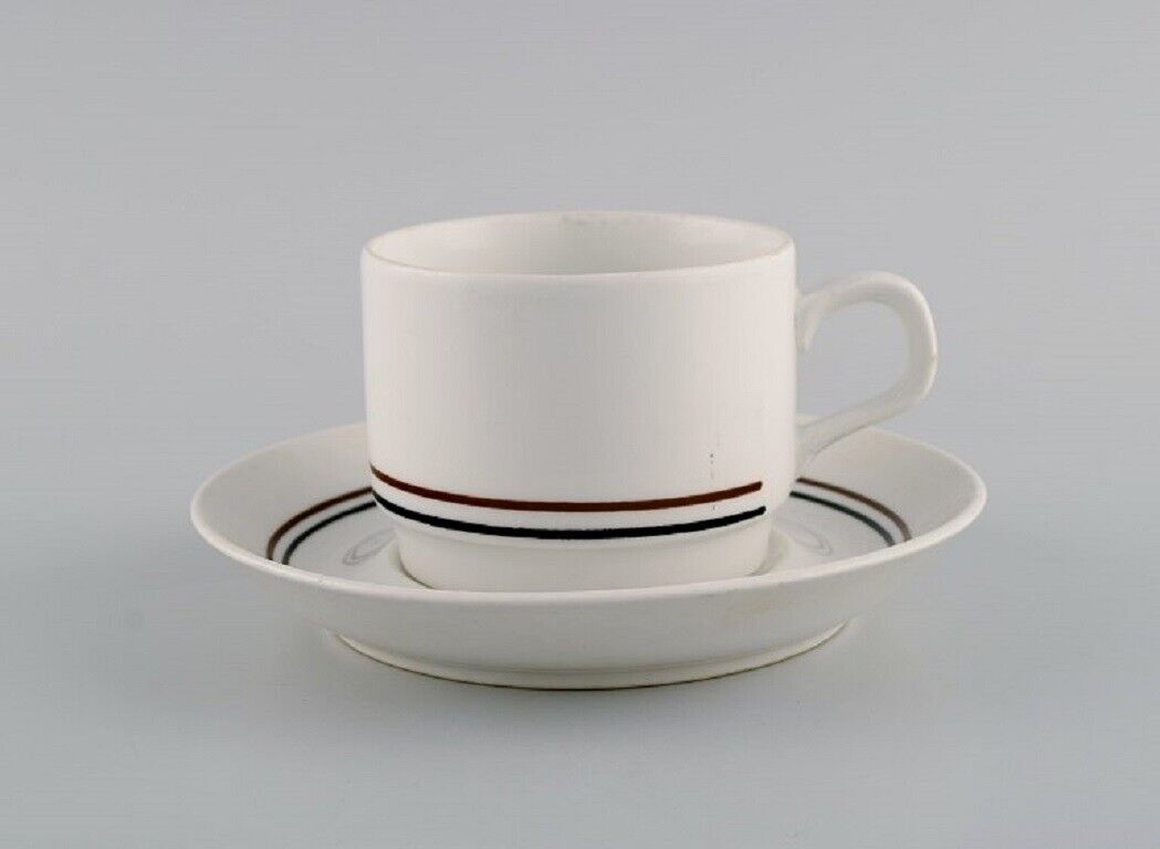 Rörstrand coffee service for six people Swedish design 1960s