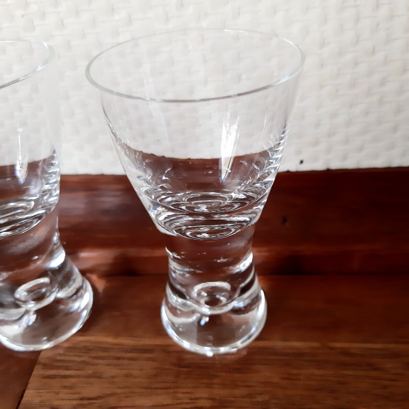 3 TAPIO Akvavit Shot Schnapps Glasses 4 cl Tapio Wirkkala IITTALA Finland