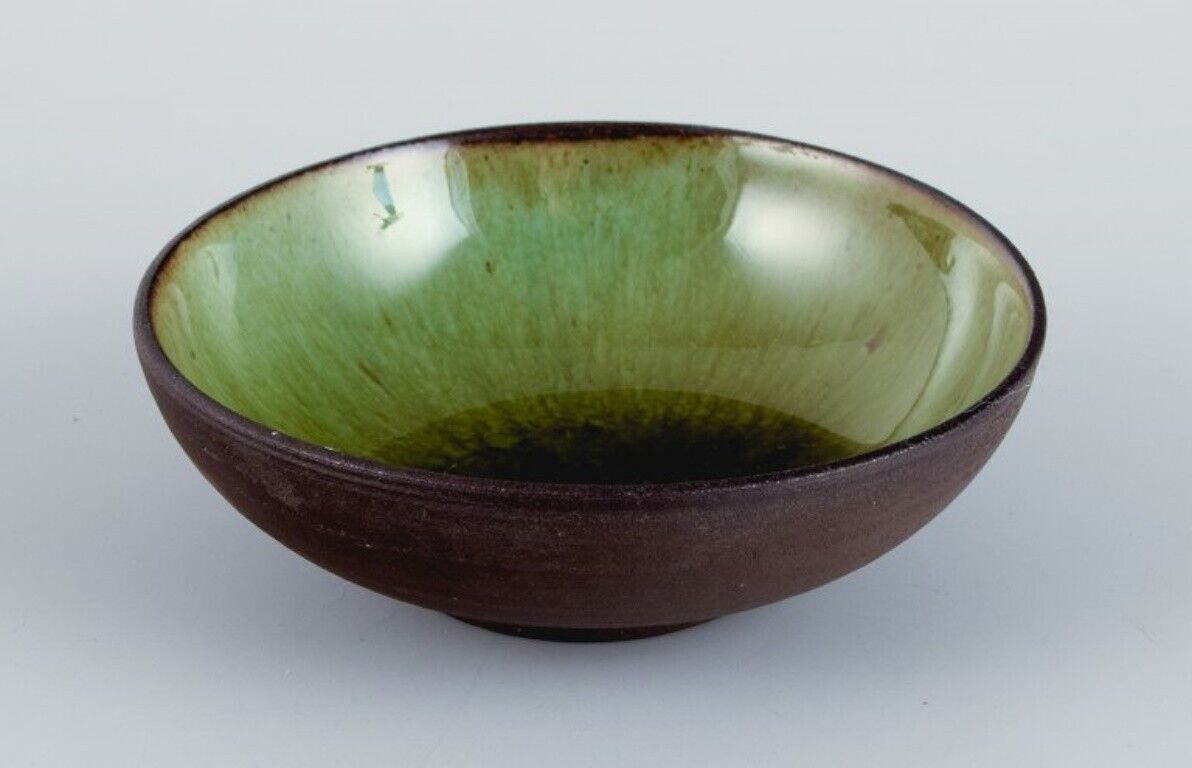 OSA Denmark Two small retro unique ceramic bowls 1970s