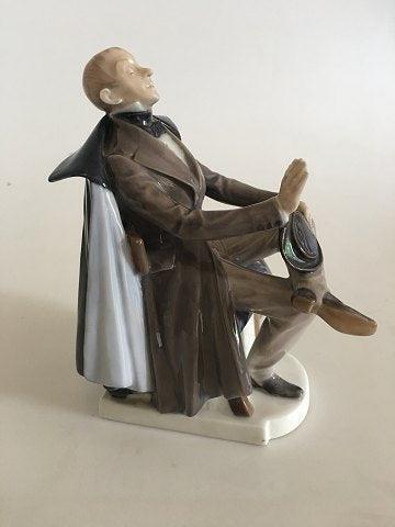 Royal Copenhagen Figurine No 1848 of Hans Christian Andersen's "The Shadow"