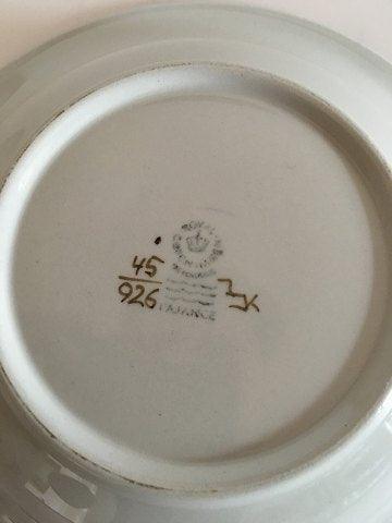 Royal Copenhagen Brown Tranquebar Deep Compote Plate No 926