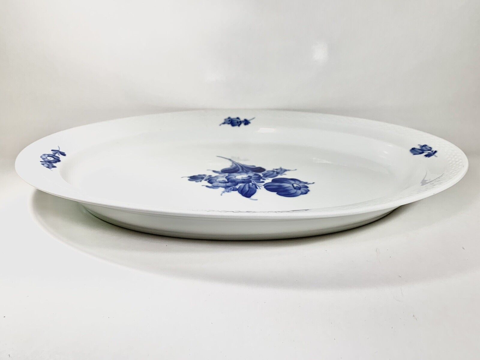 Royal Copenhagen Blue Flower 8019 Large Serving Plate Scandinavian Design