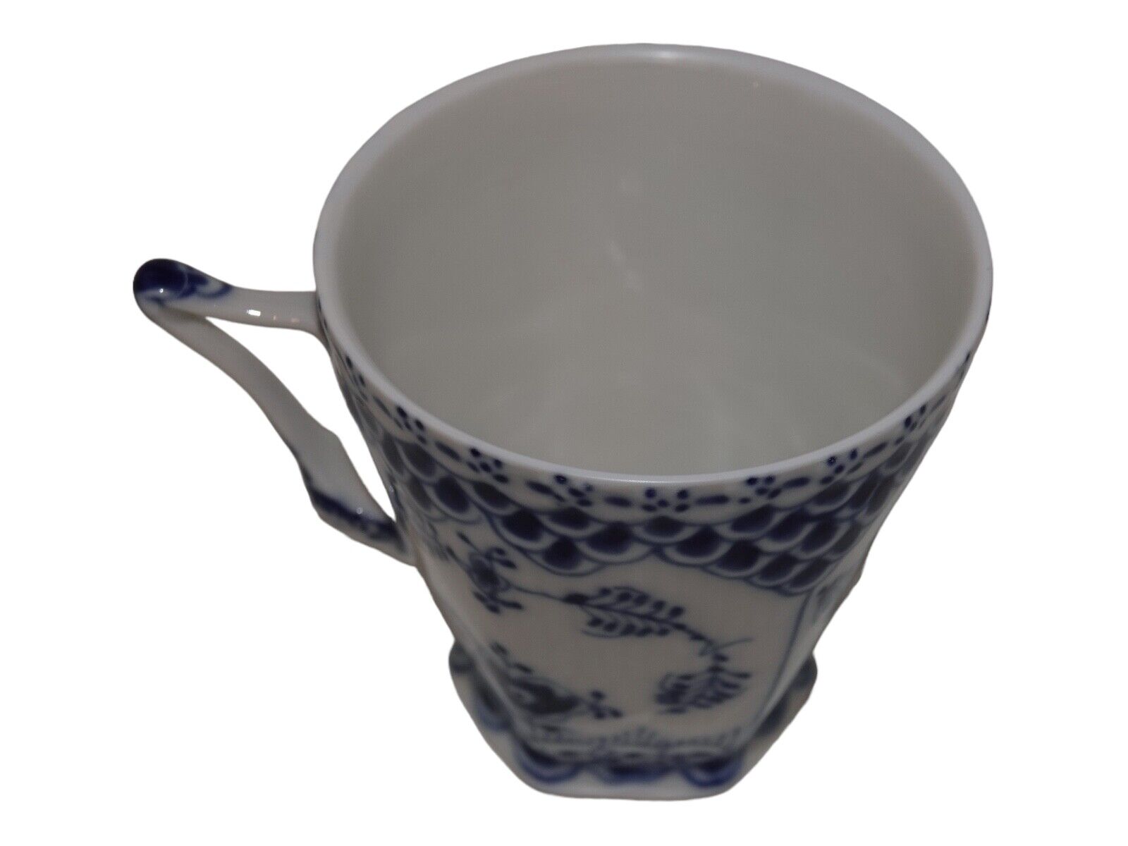 Royal Copenhagen Blue Fluted Full Lace Coffee Cup - 7 available