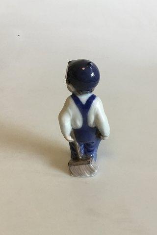 Royal Copenhagen Figurine of Boy with Broom No 3250 PMN