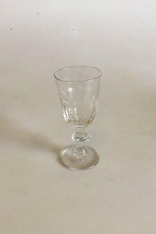 Holmegaard Danish glass Christian VIII Schnapps Glass