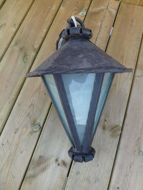 French Wrought Iron Lamps