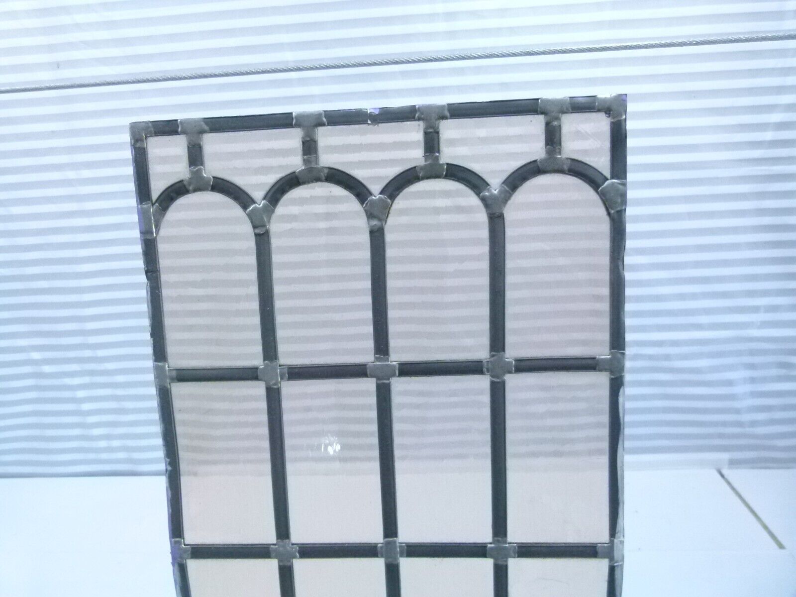 Lead glass window 699 cm x 317 cm