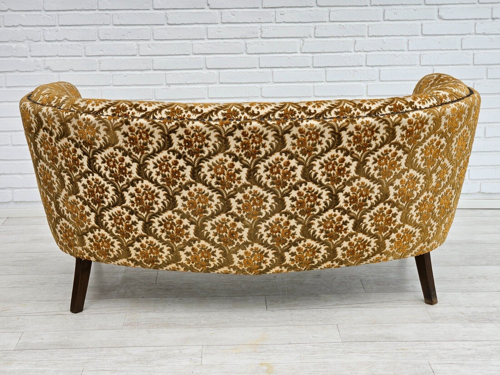 1960s Danish 2 seater "Banana" sofa original condition