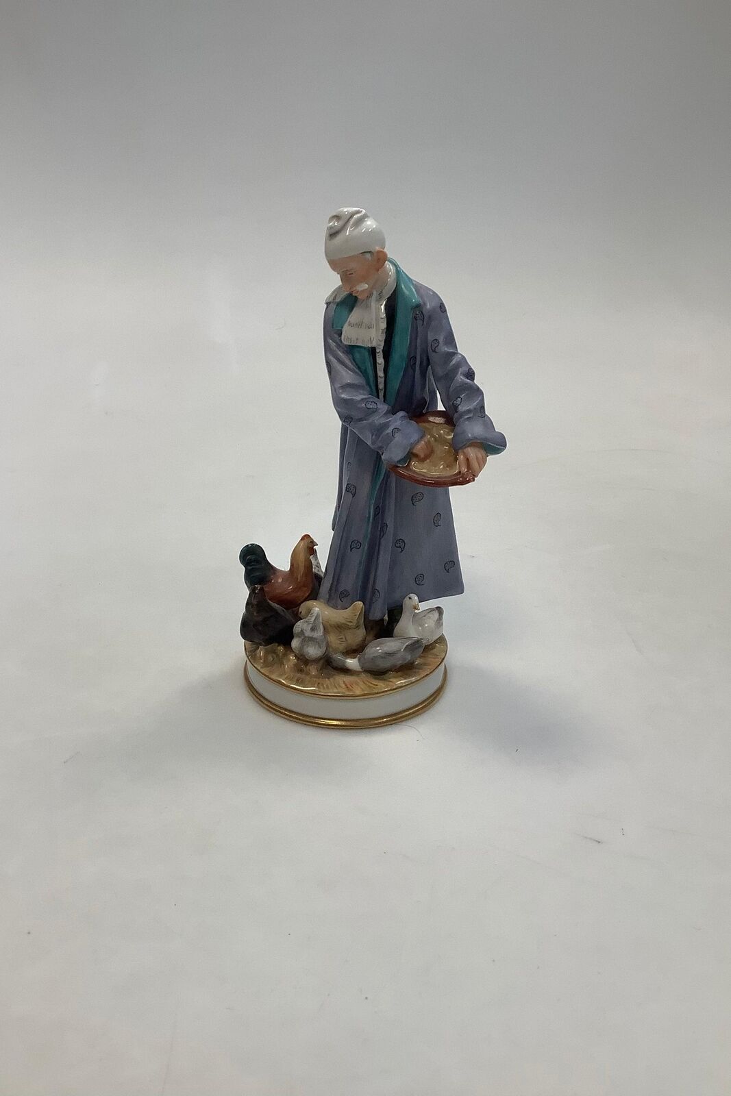 Bing and Grondahl Hans Tegner Figurine of man and chickens No 8024