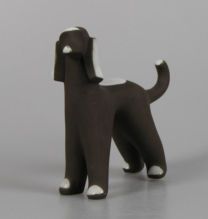 Big Beautiful Jaap Ravelli Ceramic Afghan Dog 1955