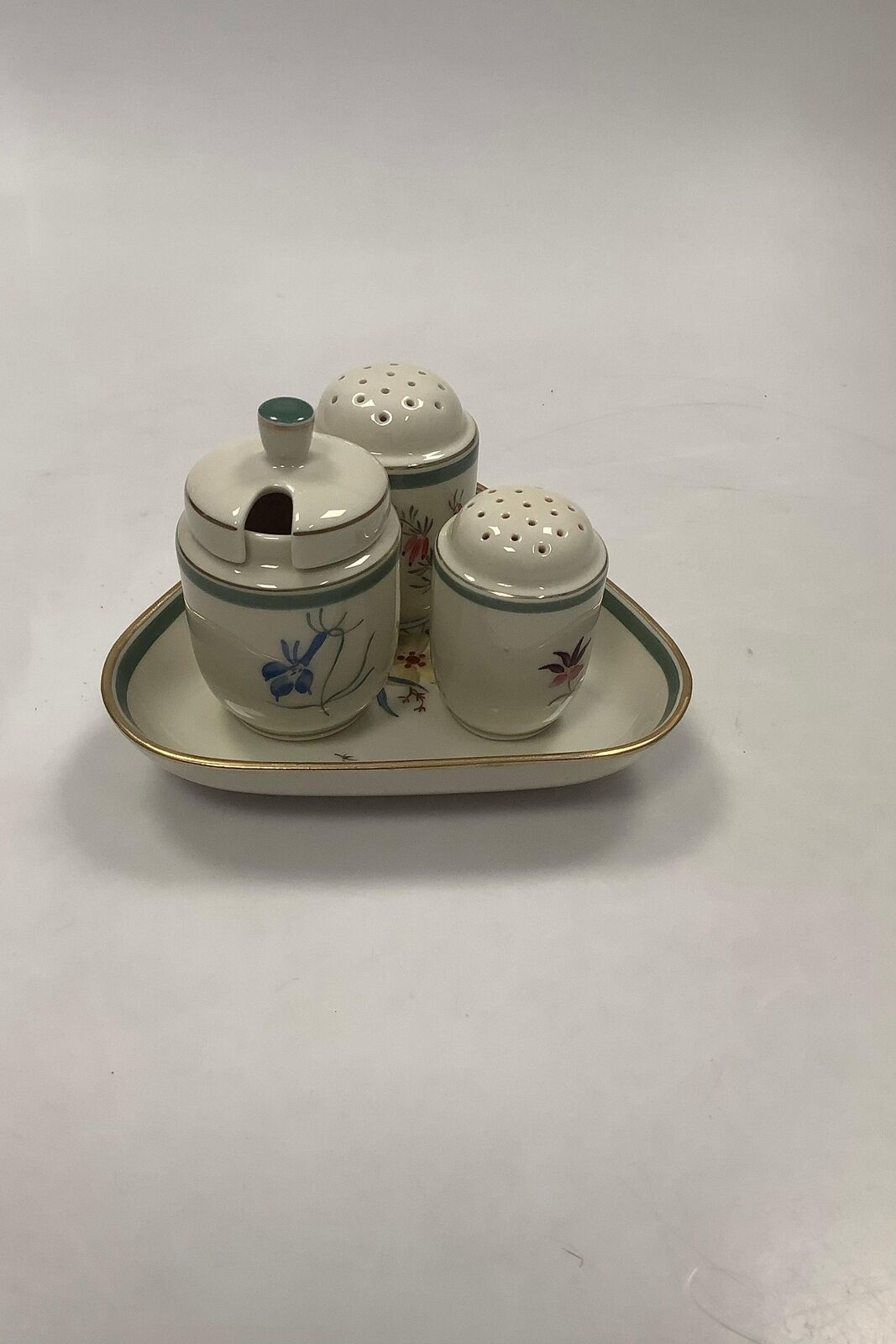 Royal Copenhagen Stauder Condiment Set No 9761/9760/9798/9759