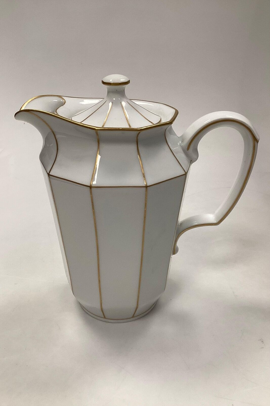 Bing and Grondahl Angular with Gold Coffee Pot