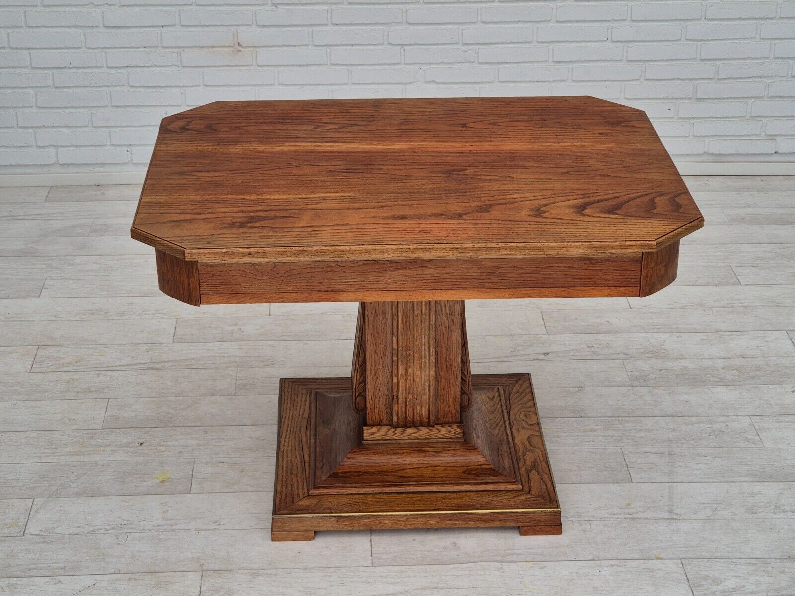 1960s Danish card playing table with drawers original condition solid wood