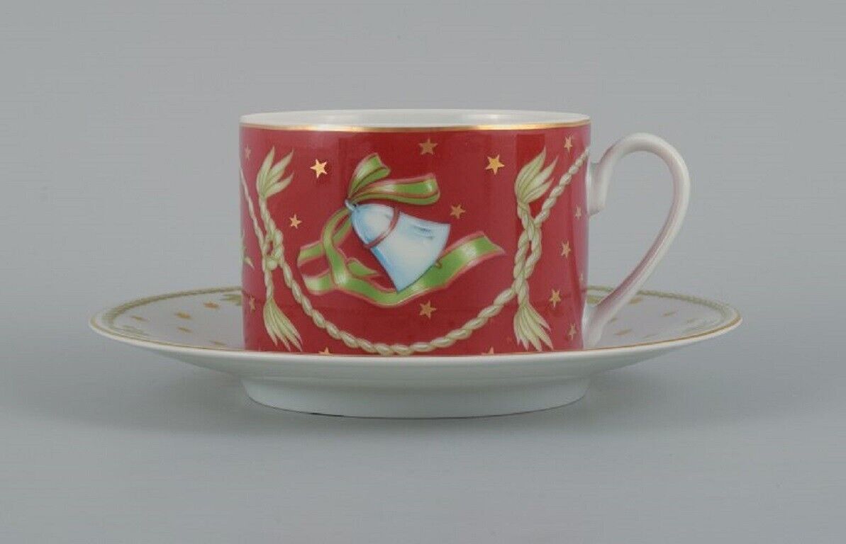 Rosenthal a set of four pairs of coffee cups and matching saucers