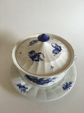 Royal Copenhagen Blue Flower Angular Large Tureen with Lid and Tray No 8533