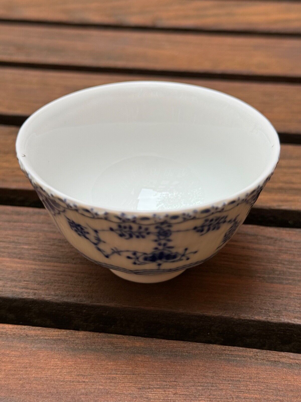 Royal Copenhagen Blue Fluted Full Lace Small Bowl