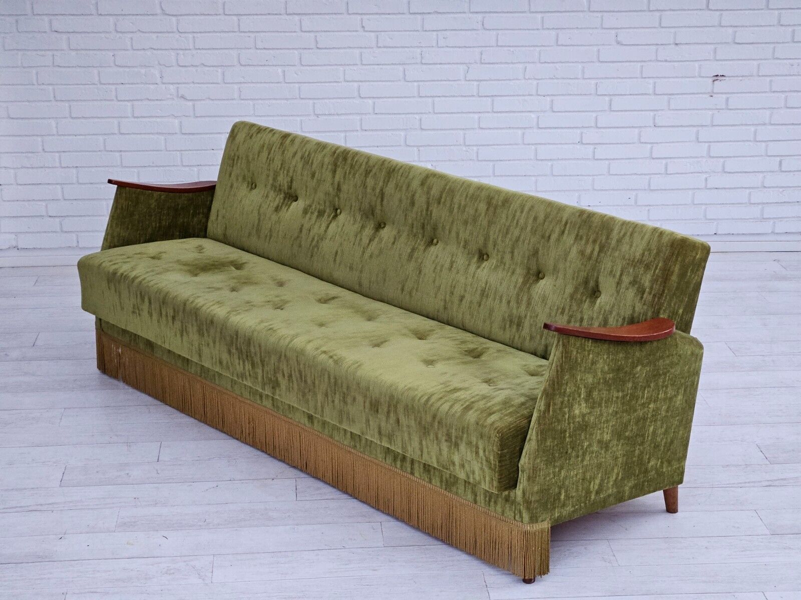 1970s Danish sleeping foldable sofa original very good condition