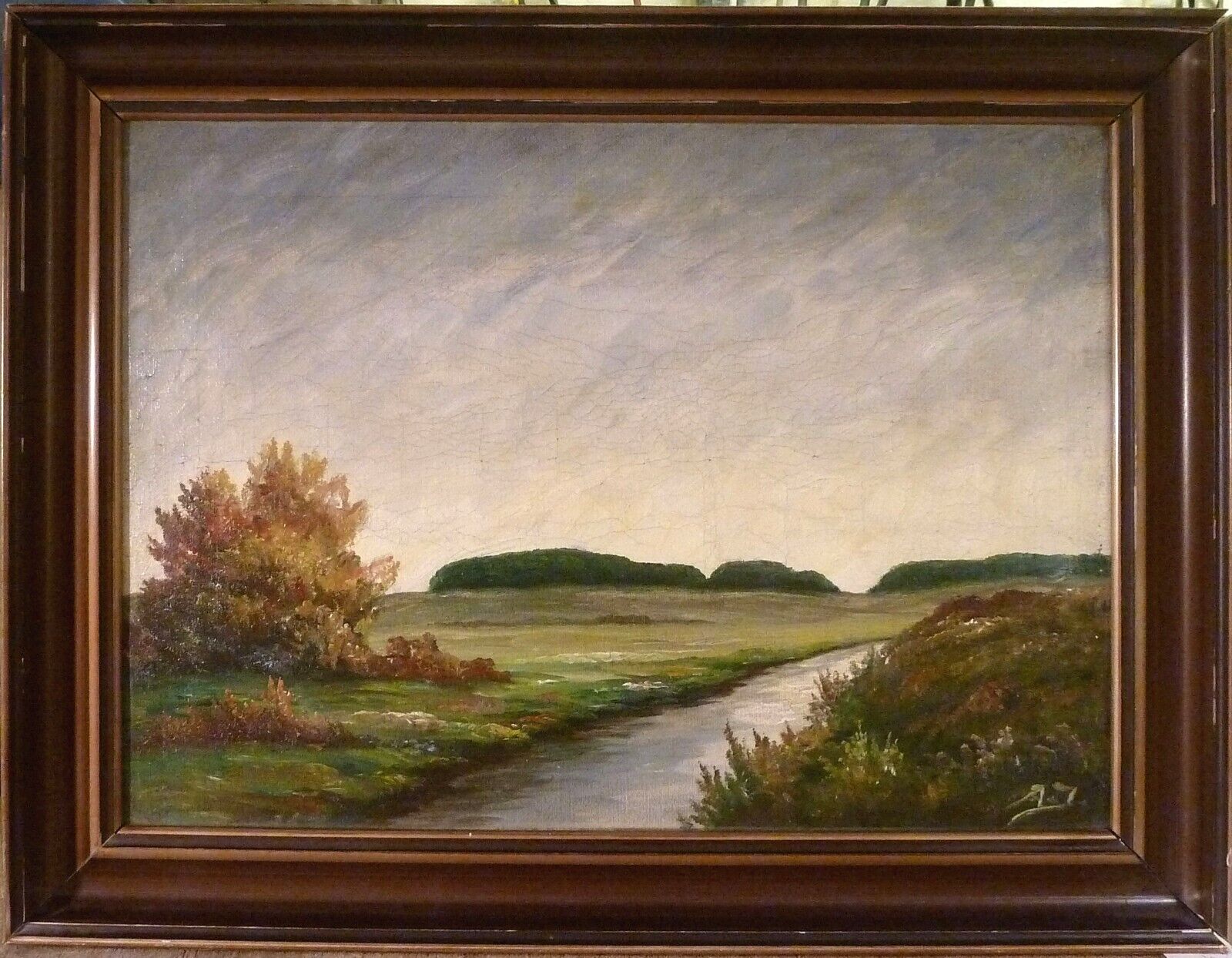 ANDREAS JENSEN! LANDSCAPE WITH STREAM