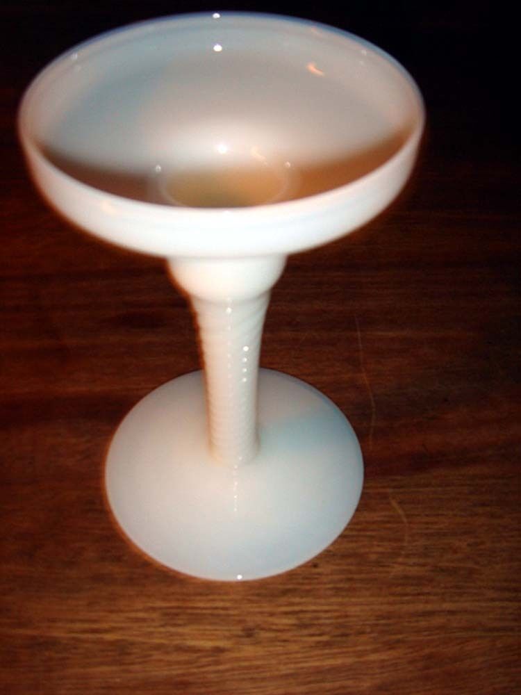 Opaline AMAGER candlestick JACOB E BANG HOLMEGAARD 1960