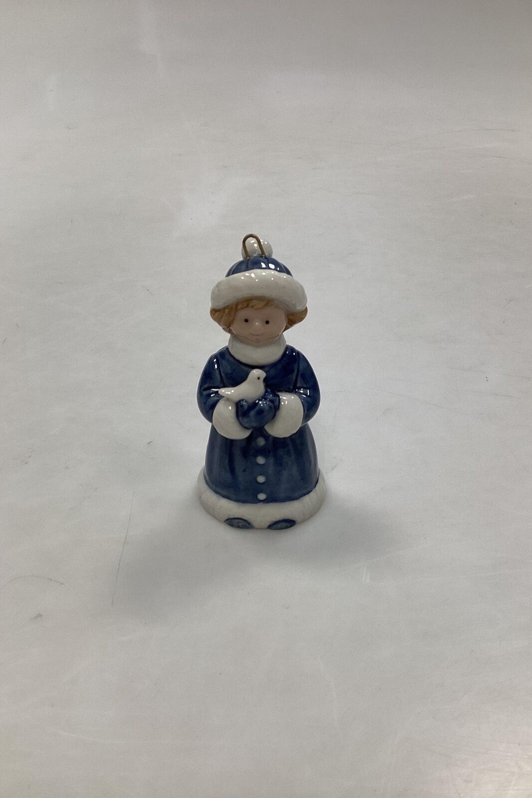 Royal Copenhagen Mini Collection Girl with Bird No 741