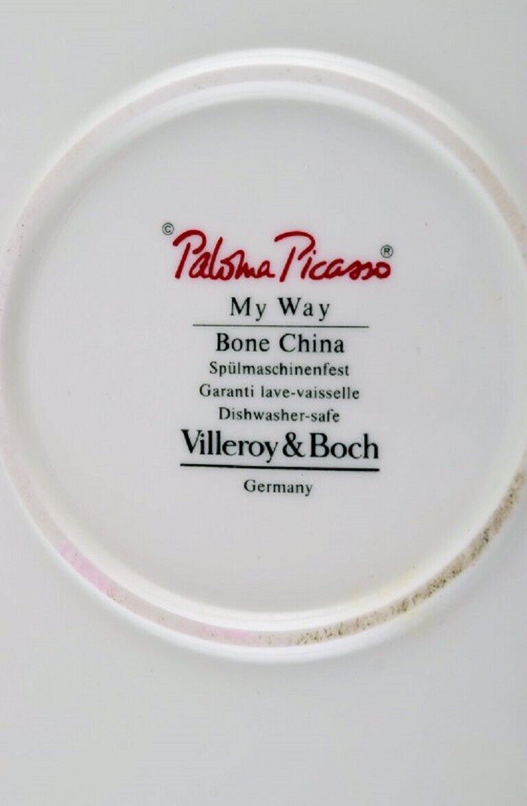 Paloma Picasso for Villeroy  Boch Large "My way" serving tray in porcelain