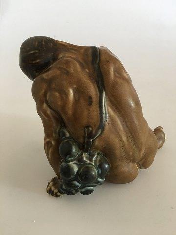 Kai Nielsen Bing  Grondahl Stoneware Figurine of Man with Grapes no 51C/4024