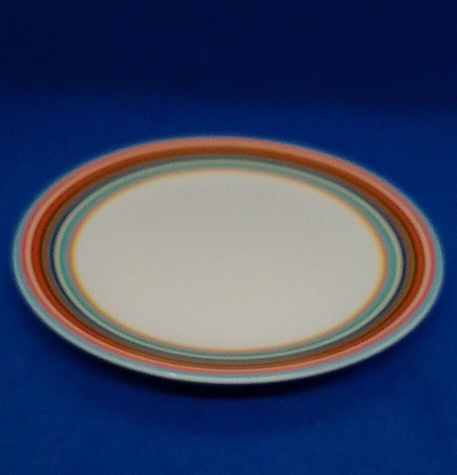 1 piece iittala origo plate colorful striped diameter approx 20 cm unit price € 19